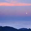 Moonrise over Foggy Bay