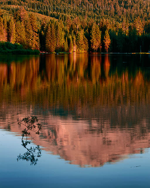 Manzanita Lake Reflection