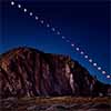 Lunar Eclipse over Morro Rock